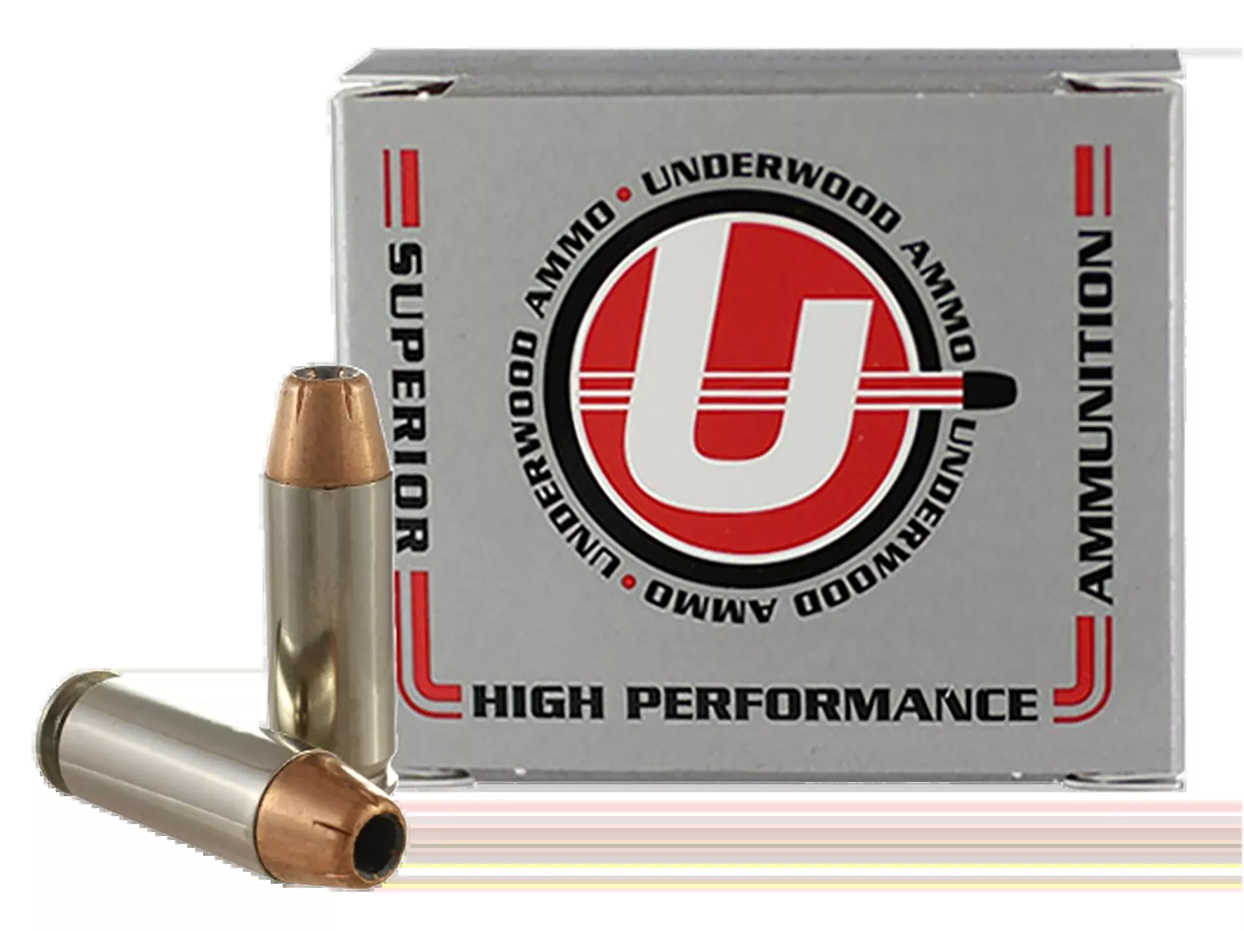 UNDERWOOD AMMO .454 Casull 360gr Long Wide Nose Gas Check Black Cherry Coated Hard Cast 738