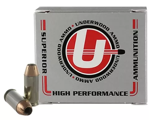Underwood Ammo 627 ASP460Rowland 185gr Jacketed Hollow Point 20 Per Box/10 Case