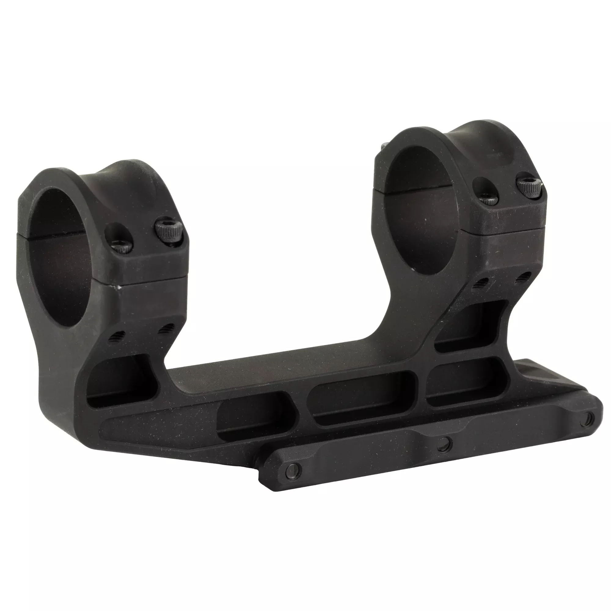 Unity Tactical FAST Low Power Variable Optic 30mm Scope Mount, 2.05 in Optical Height, 0 MOA, Black FST-S30205B