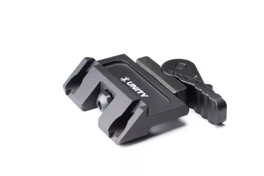 Unity Tactical RAXIS QD Rail Clamp - Fits Picatinny, Anodized Black