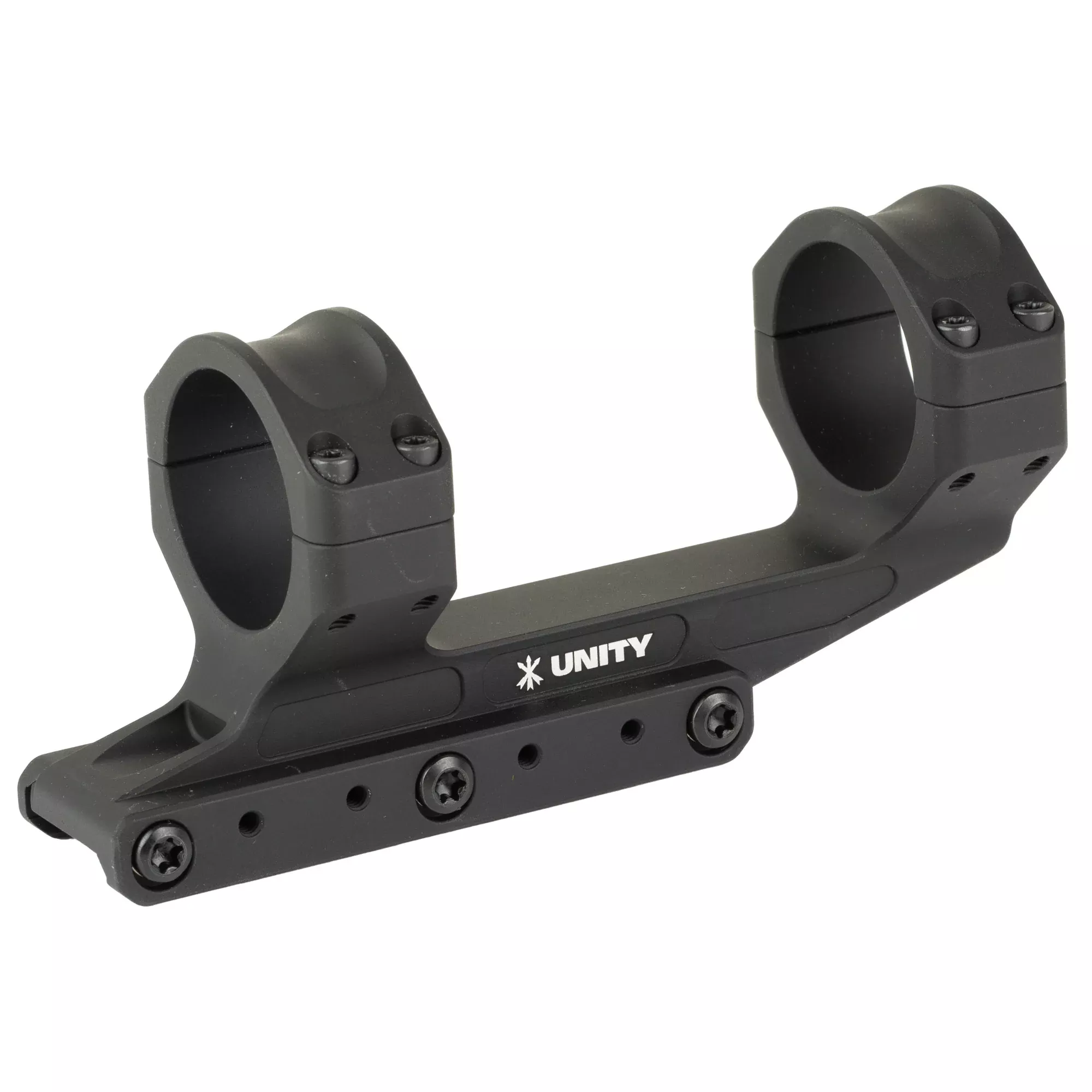 Unity Tactical REKE Scope Mount, 34mm Rings, 1.54 in Optical Centerline, 7075-T6 Aluminum, RKE-S34154B