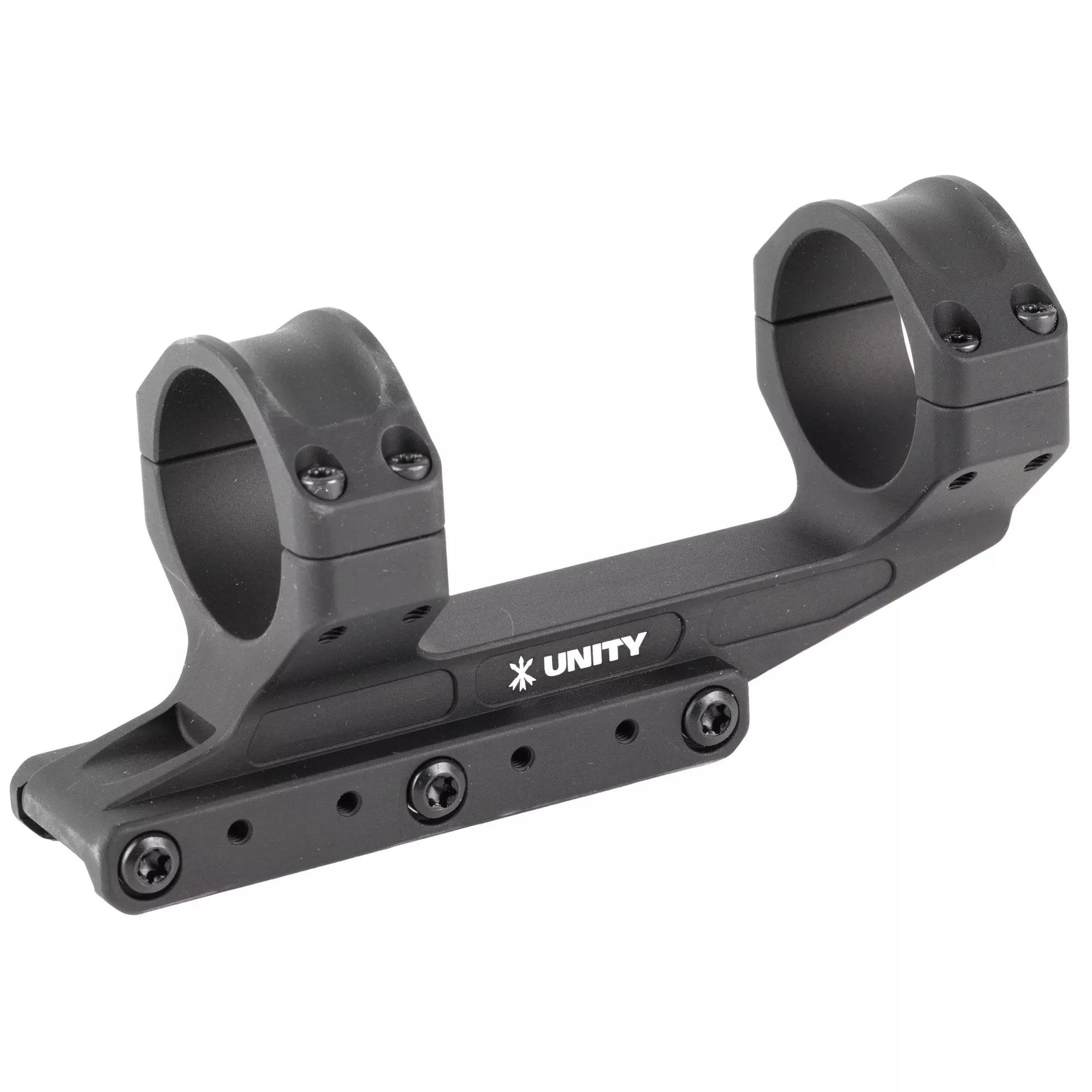 Unity Tactical REKE Scope Mount, 35mm Rings, 1.54 in Optical Height, Type III Hardcoat – RKE-S35154B