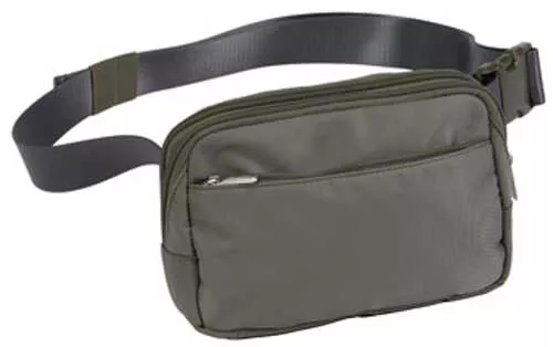 Us Peacekeeper Suburban Sidekick Fanny Pack Rpet Polyester Construction 8.25"x5.5"x2.25" Black P27105