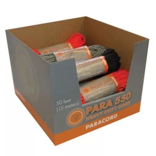 UST- Paracord 550 50-ft Assorted, PDQ