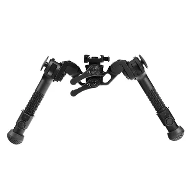 UTG GOLIATH 6" - 8" Bipod - Picatinny Attachment, Black Finish