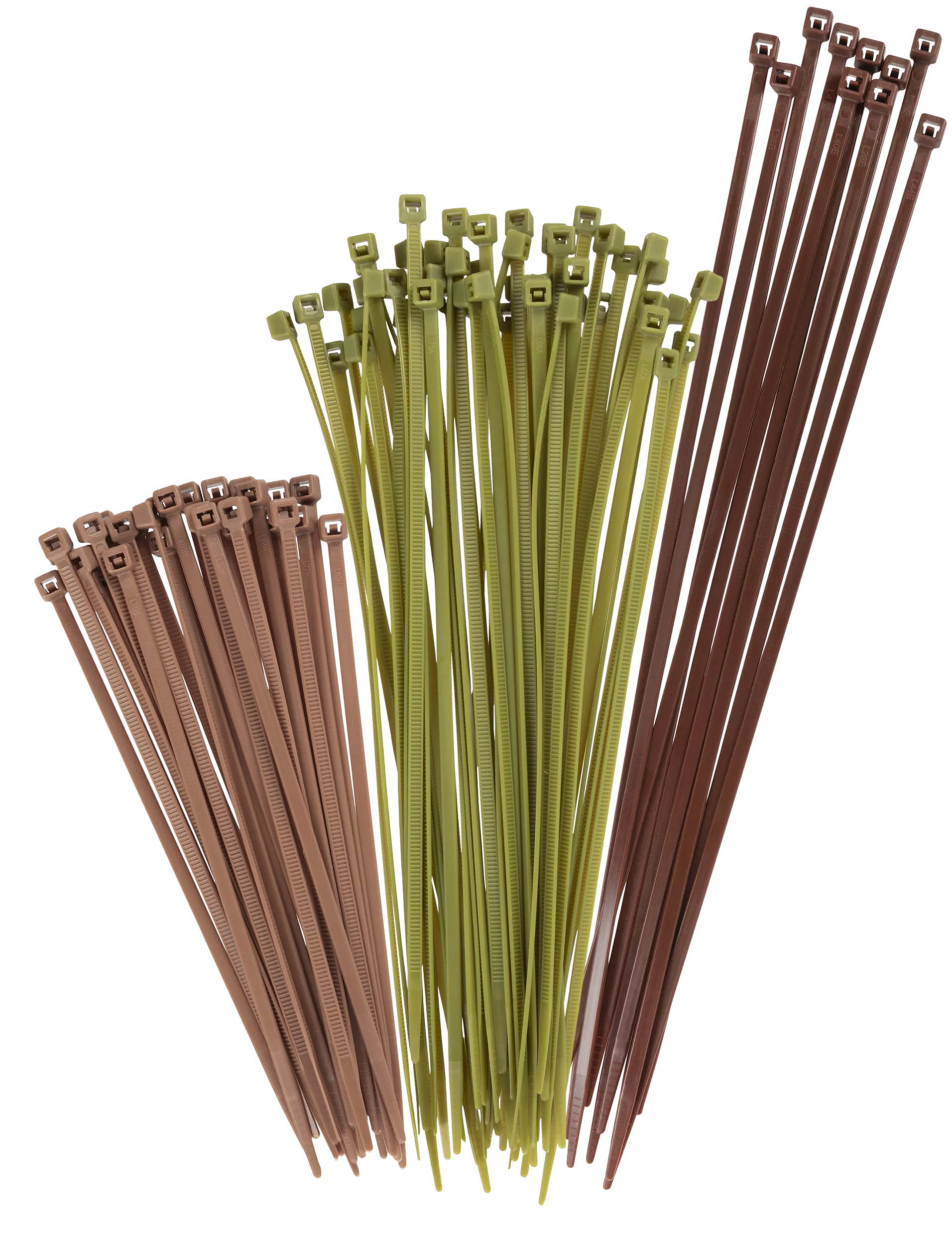Vanish 15823 Hunting Blind Cable TiesTan/Green/Brown Nylon 100 PK