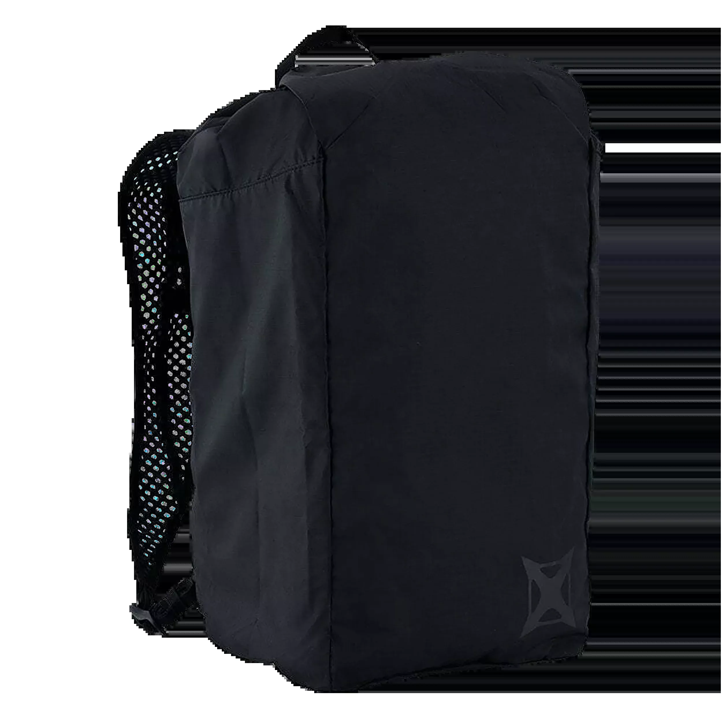 Vertx Go Pack Drawstring Gym Backpack, Black Ripstop Nylon, SOCP Panel Compatible – VTX5001