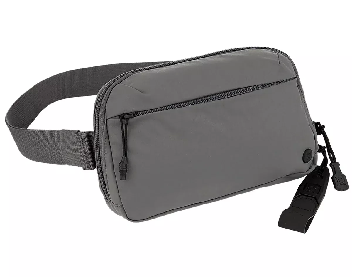 Vertx VTX5264WGYEveryday Fanny Pack 2.0 Gray Nylon Fanny Pack Zipper/Velcro Closure