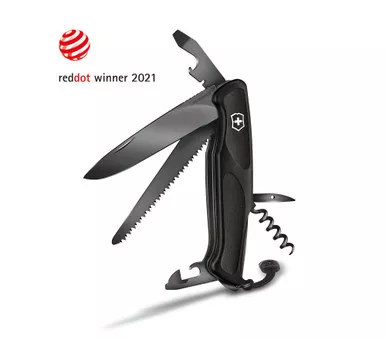 Victorinox Ranger 55 Grip Onyx Black - 13 Total Tools