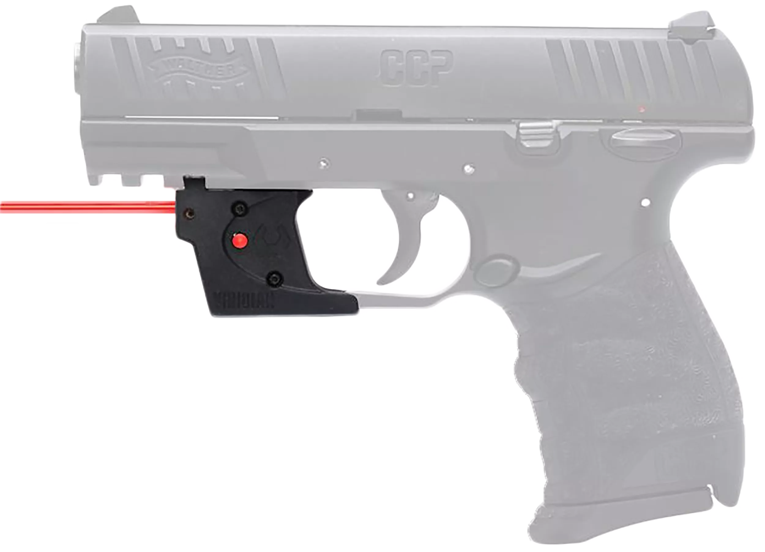Viridian 9120010 Red Laser Sight for Walther CCP E-Series Black