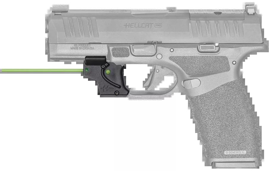 Viridian E-Series Green Laser Sight for Springfield Hellcat Pro, Trigger Guard Mount, 9120077