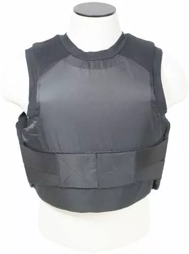 Vism Concealed Carrier Vest w 2 3A Ballist Panels-Black Sm