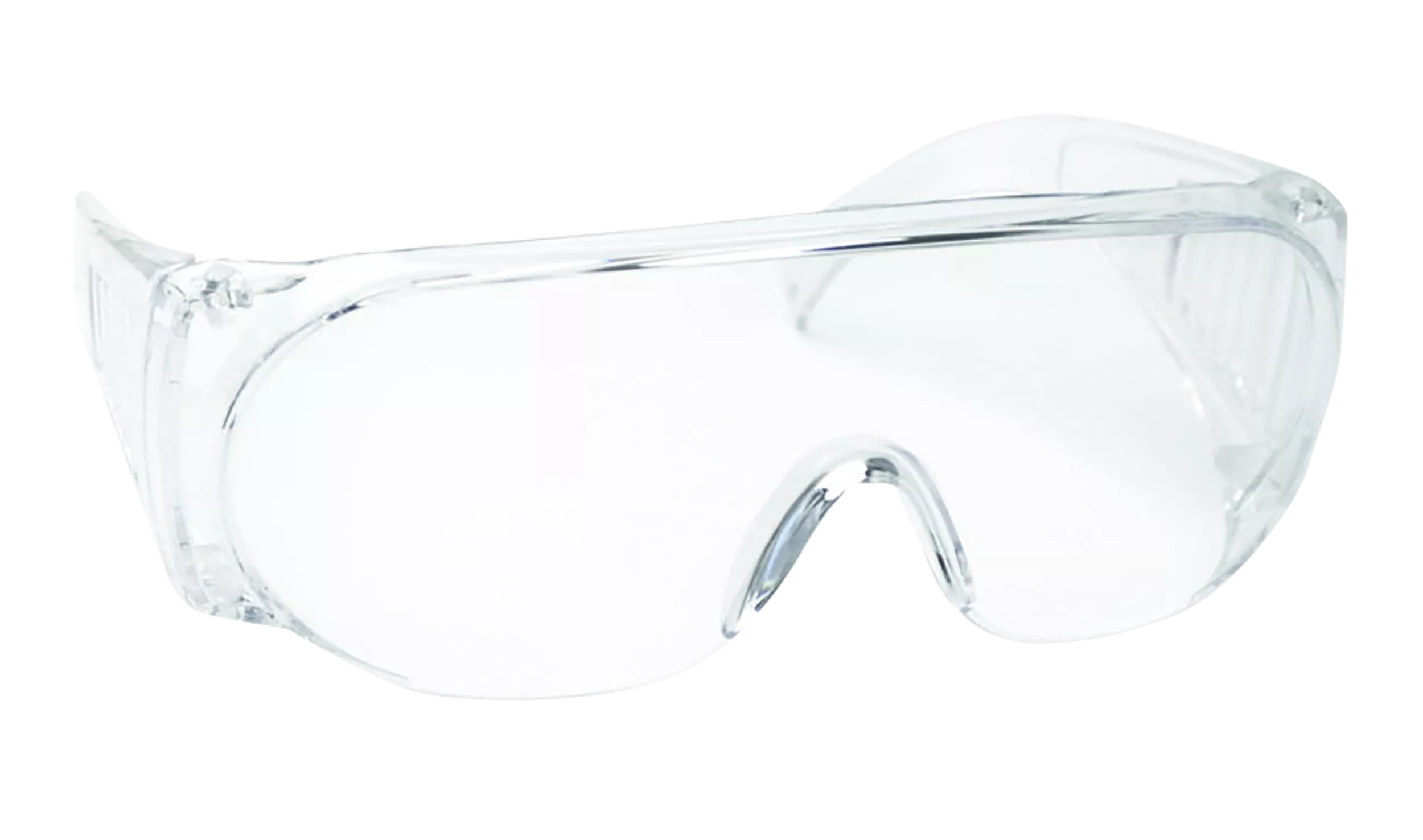 Walker's GWPFCSGLCLR Sport Glasses Full Coverage Adult Clear Lens Polycarbonate Clear Frame