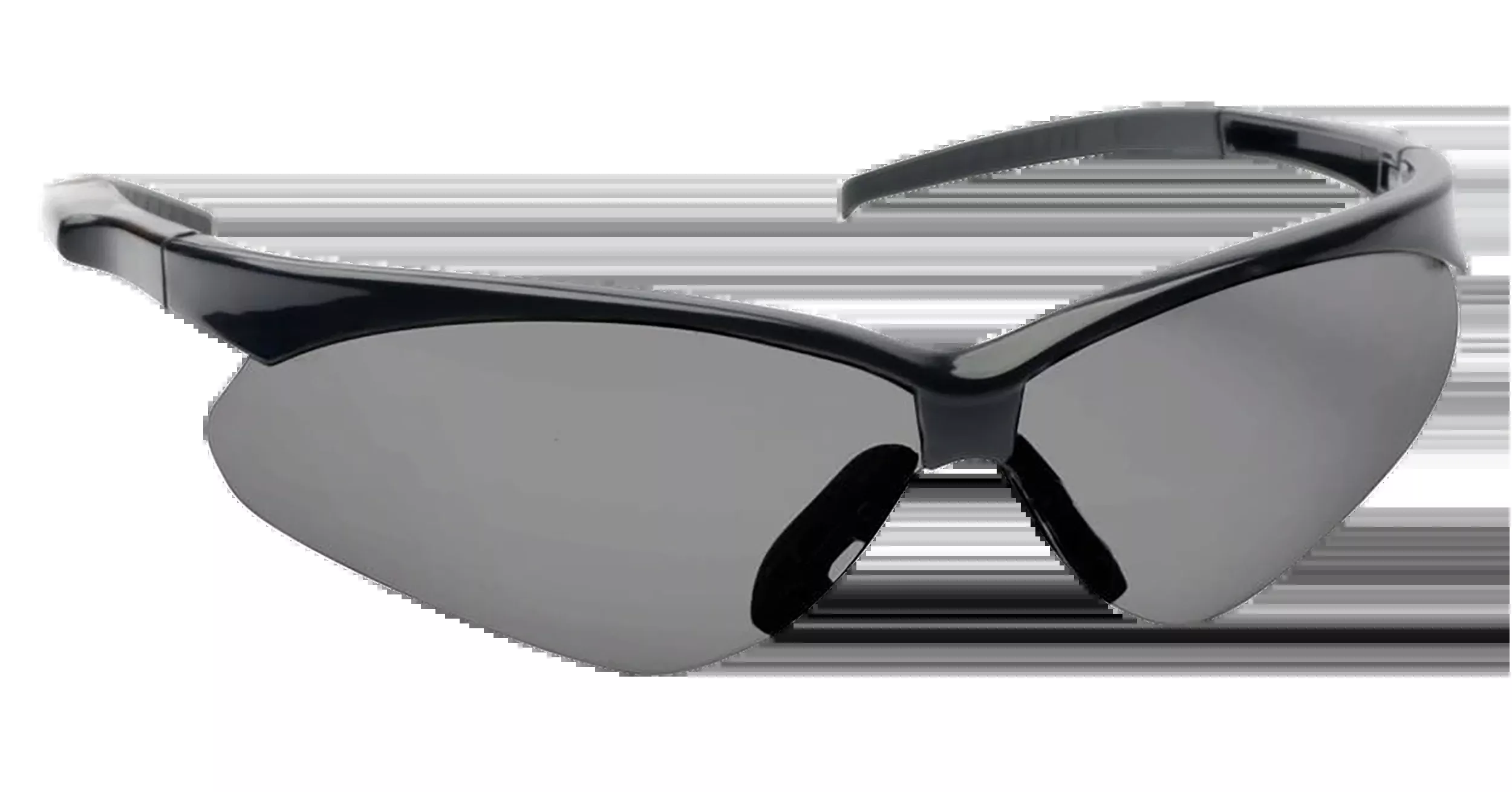 Walker's GWPSGLSMK Sport Glasses Crosshair Adult Smoke Gray Lens Polycarbonate Black Frame