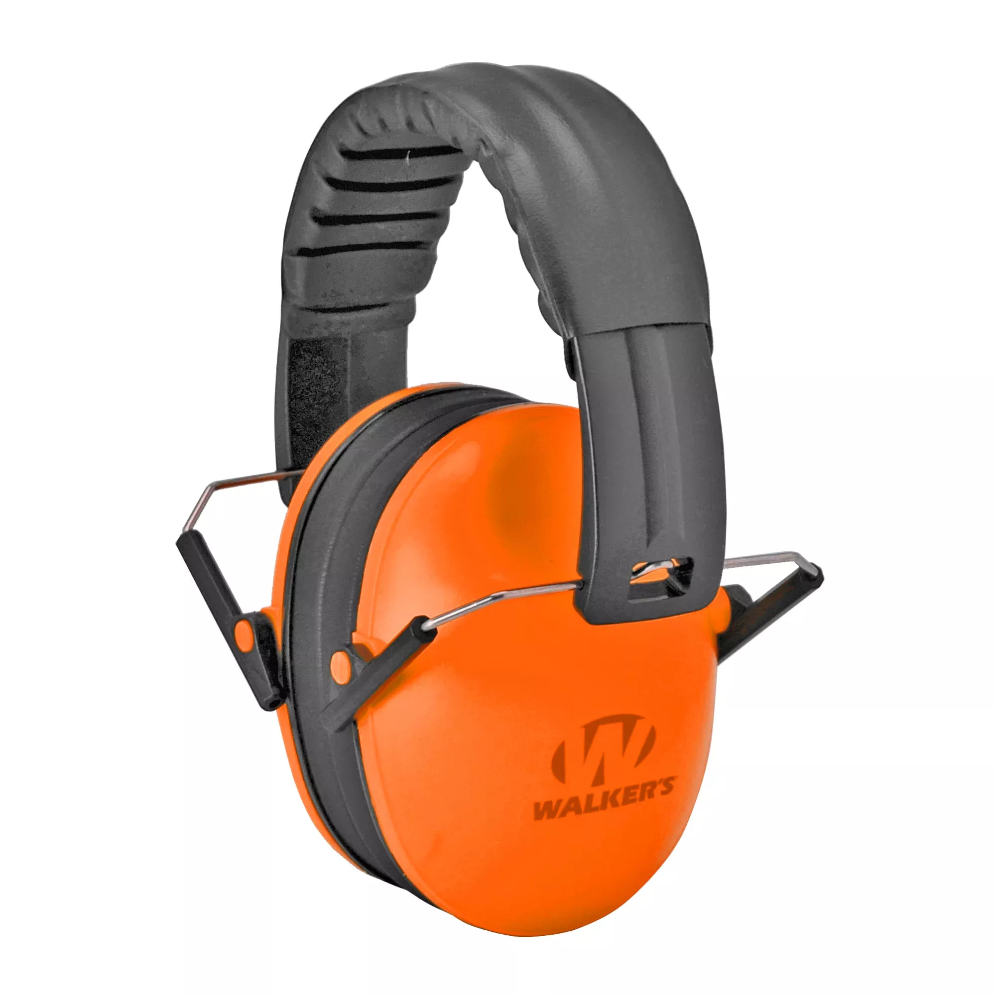 Walker's Ultra Compact Orange Folding Earmuff – Lightweight Hearing Protection GWP-FKDM-OR
