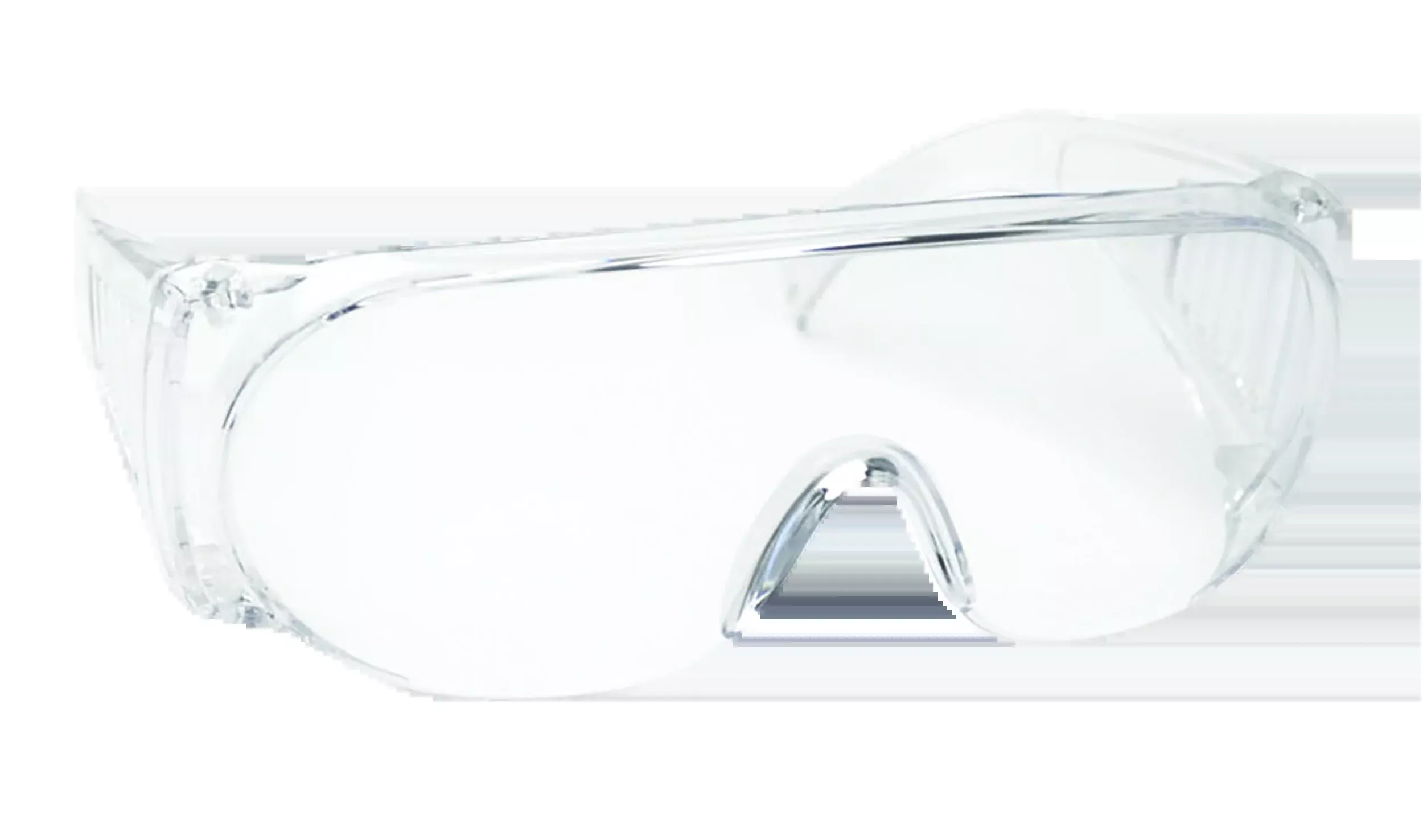 Walkers Game Ear Full Coverage Shooting Glasses, Clear Polycarbonate Wraparound, 99% UV, ANSI Z87.1 – GWPFCSGLCLR