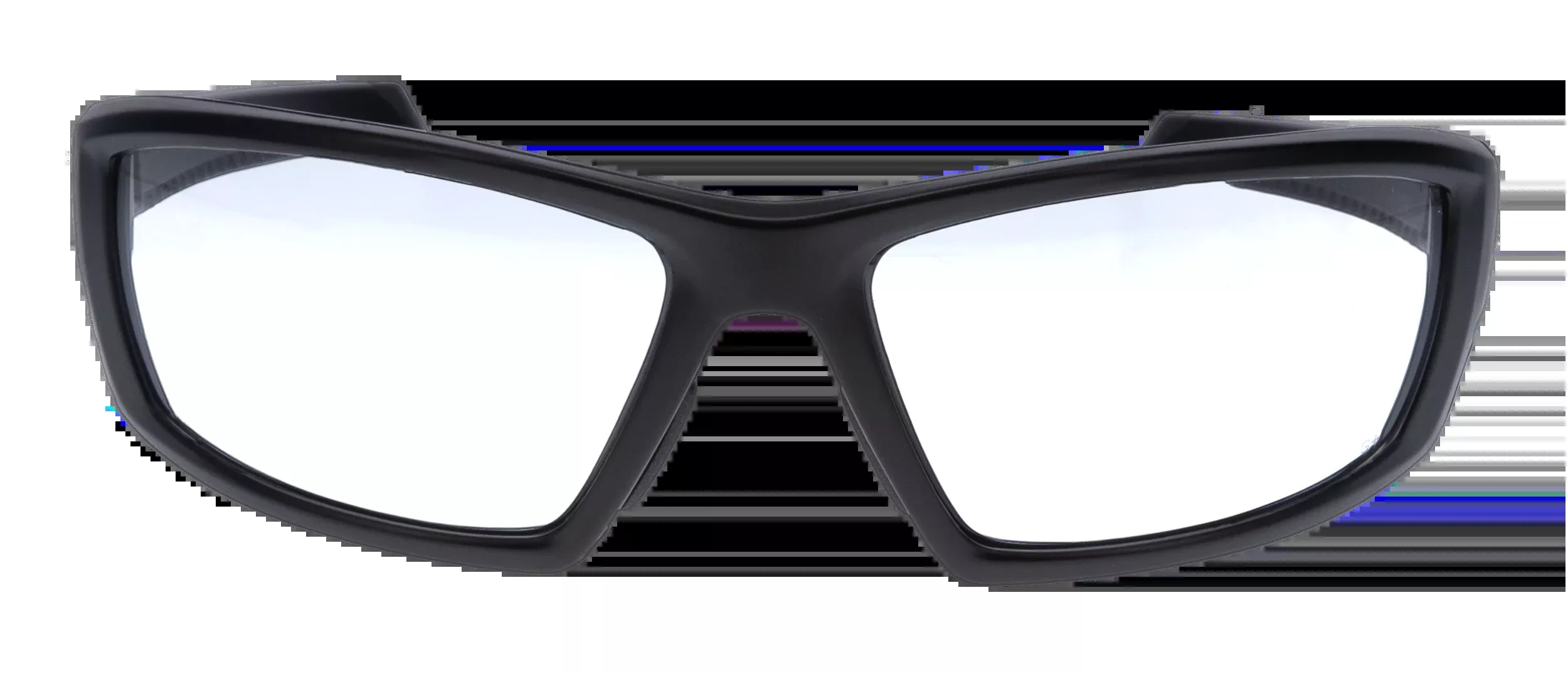 Walkers Game Ear IKON Vector Ballistic Shooting Glasses, Clear Lens, Matte Black Frame GWPIKNFF4CLR