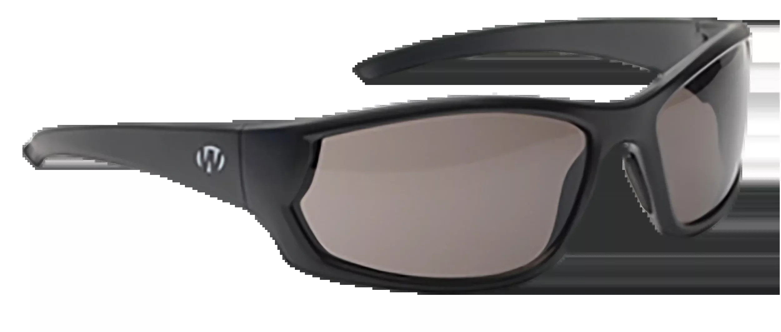 Walkers Game Ear IKON Vector Ballistic Shooting Glasses, Smoke Lens, Matte Black, ANSI Z87.1 - GWPIKNFF4SMK