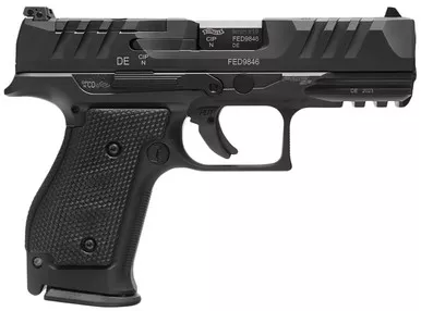 Walther Arms 2872111 PDP Steel Frame Compact Frame 9mm Luger 15+1 4" Black Steel Barrel