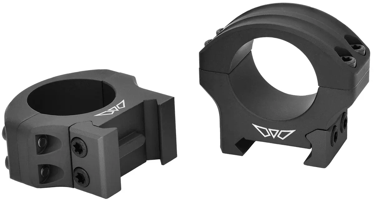 Warne 8500M HyperLiteMatte Black MagnaFusion Alloy 1" Tube Low Maxima/Weaver/Picatinny