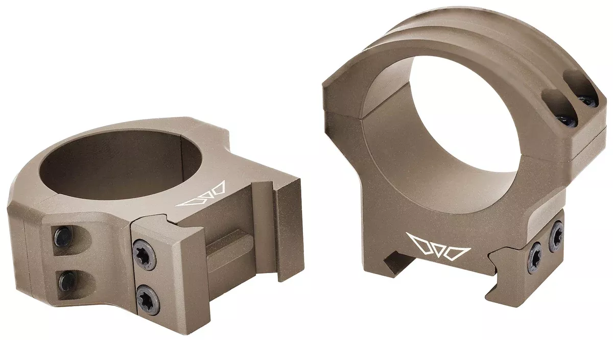 Warne 8501TM HyperLiteDark Earth Cerakote MagnaFusion Alloy 1" Tube Picatinny Rail/Weaver/Maxima Fits Tikka