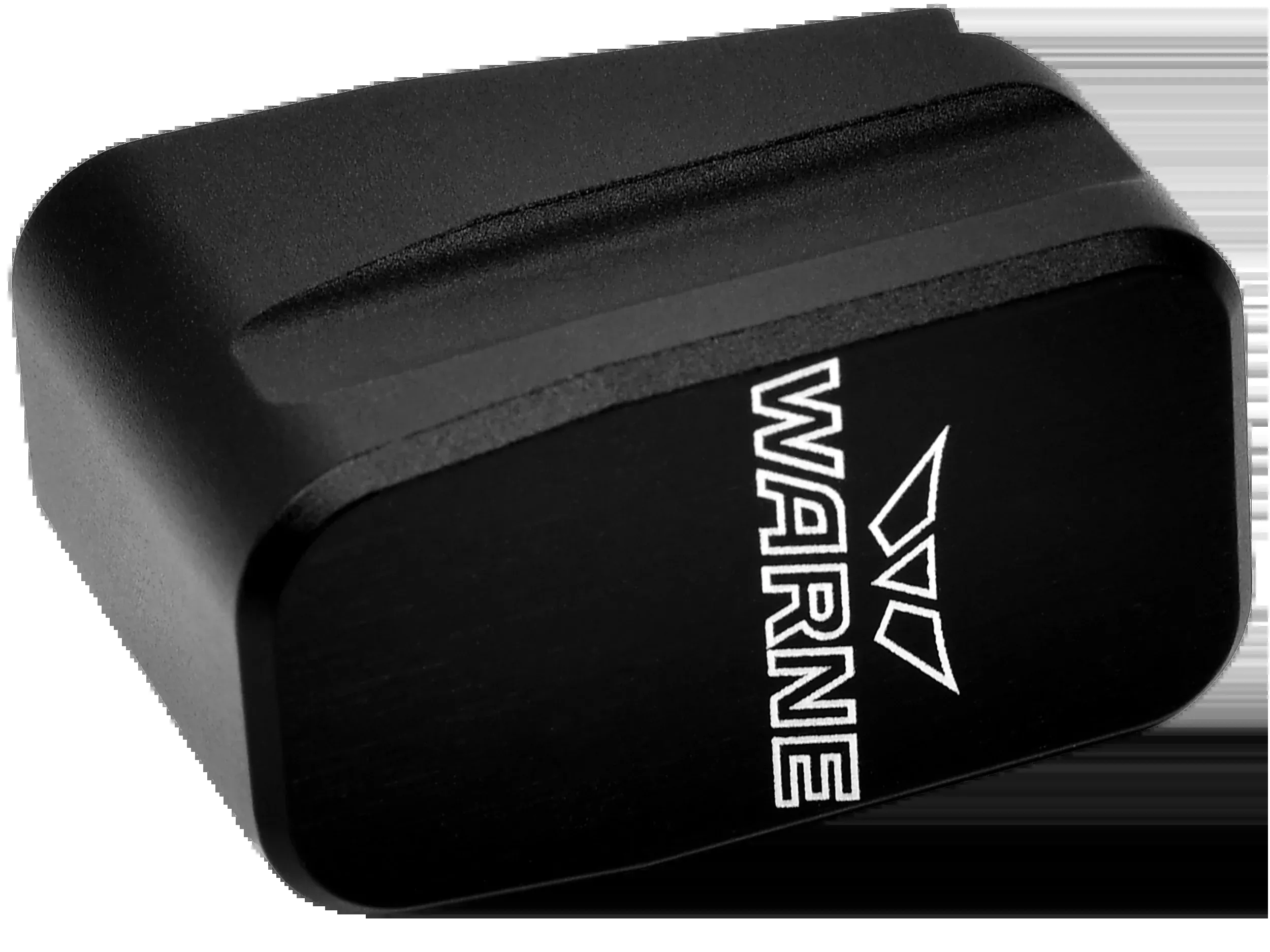 Warne Glock 43 Magazine Extension +2 Rounds, 6061-T6 Aluminum Hardcoat Anodized Black MEG432BLK