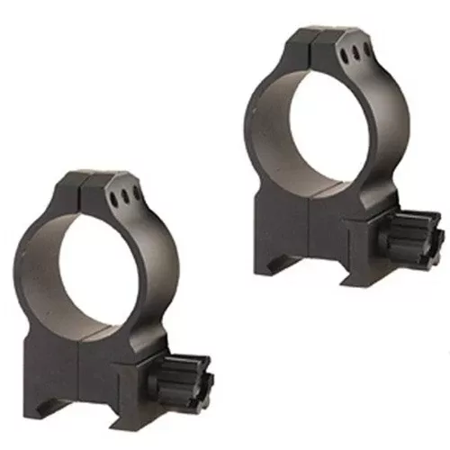 Warne Scope Mounts Tactical Scope Rings, High 30mm, Matte Steel, Wider Body & Torx Screws – WAR615M