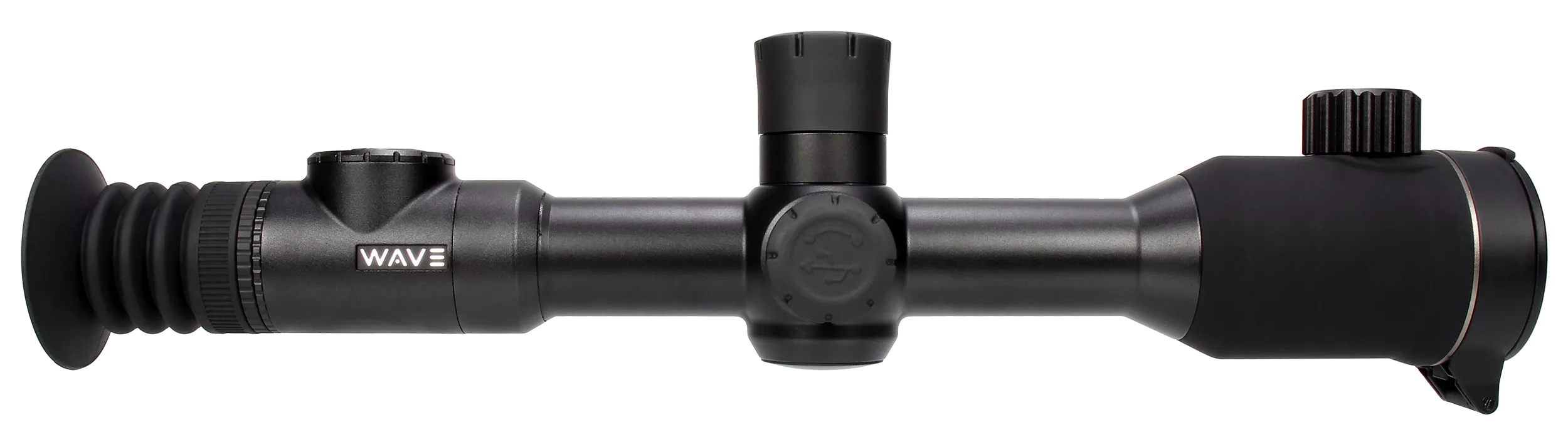 Wave WTS100 Atris 335Thermal Black 3.3x35mm Illuminated Multi Reticle, Digital Zoom 16.5x Rapid/Smooth, 384x288, 12 Microns, 50 Hz Resolution