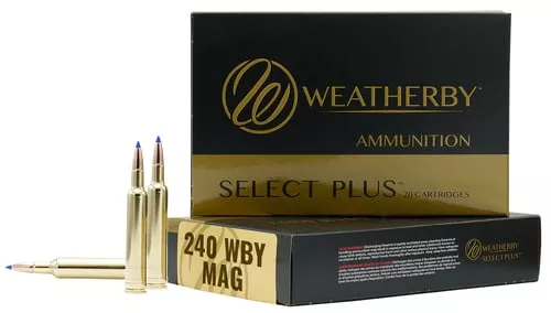 Weatherby B24080TTSX Select Plus240WthbyMag 80gr Barnes Tipped TSX Lead Free 20 Per Box/10 Case