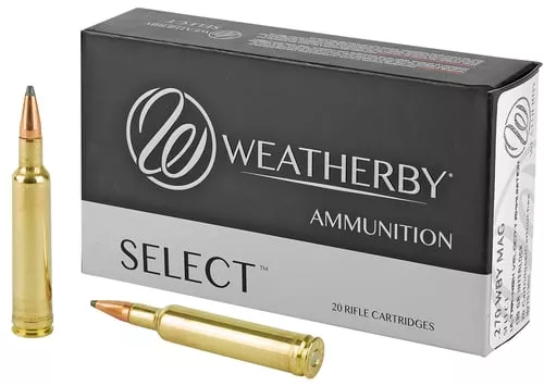 Weatherby H270130IL Select270WthbyMag 130gr Hornady Interlock 20 Per Box/10 Case