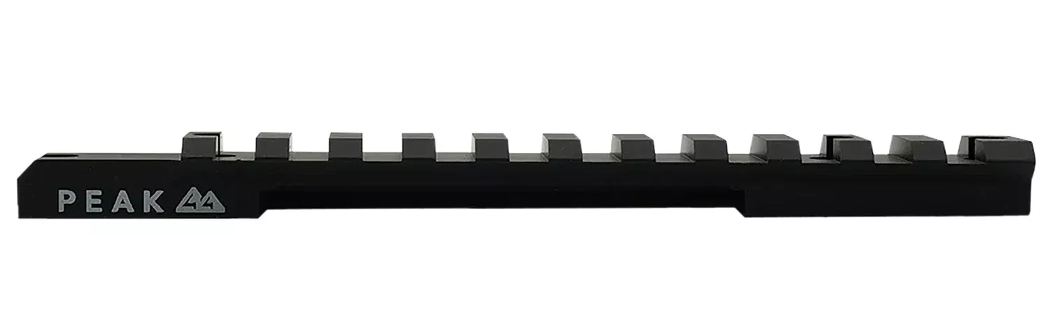 Weatherby J010005 Picatinny RailMatte Black Aluminum Weatherby Vanguard Weaver Mount Long Action 20 MOA