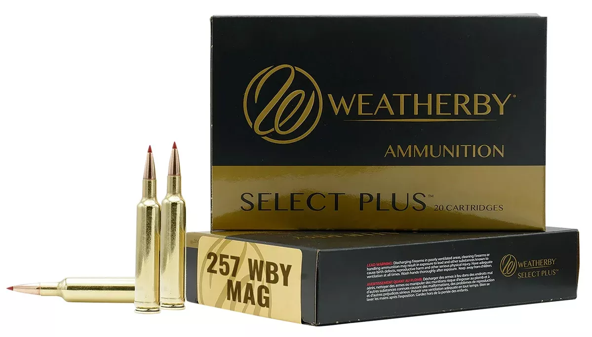Weatherby M25792HCB Select Plus257WthbyMag 92gr Hammer Custom 20 Per Box/10 Case