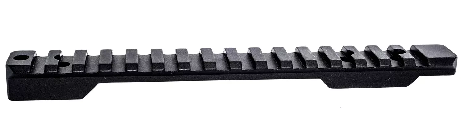 Weatherby PL0252150 Picatinny Rail Peak 44 Black Weatherby Mark V Picatinny Rail/Weaver Mount Long Action