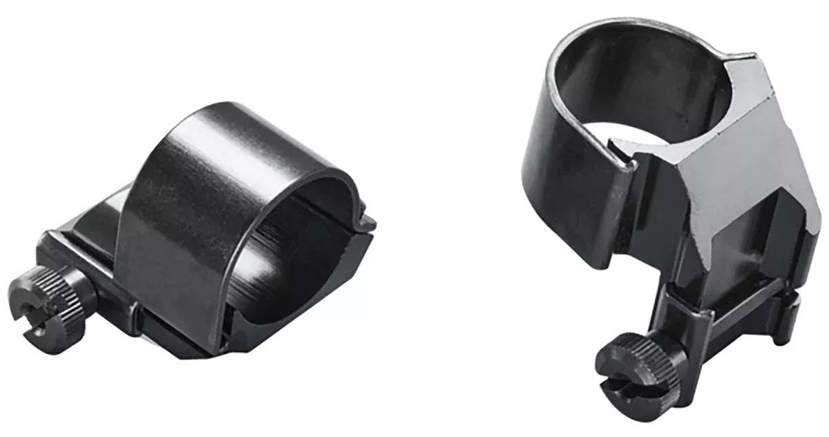 Weaver Mounts 49061 Detachable Top Mount Dual Extension RingsBlack 1" High