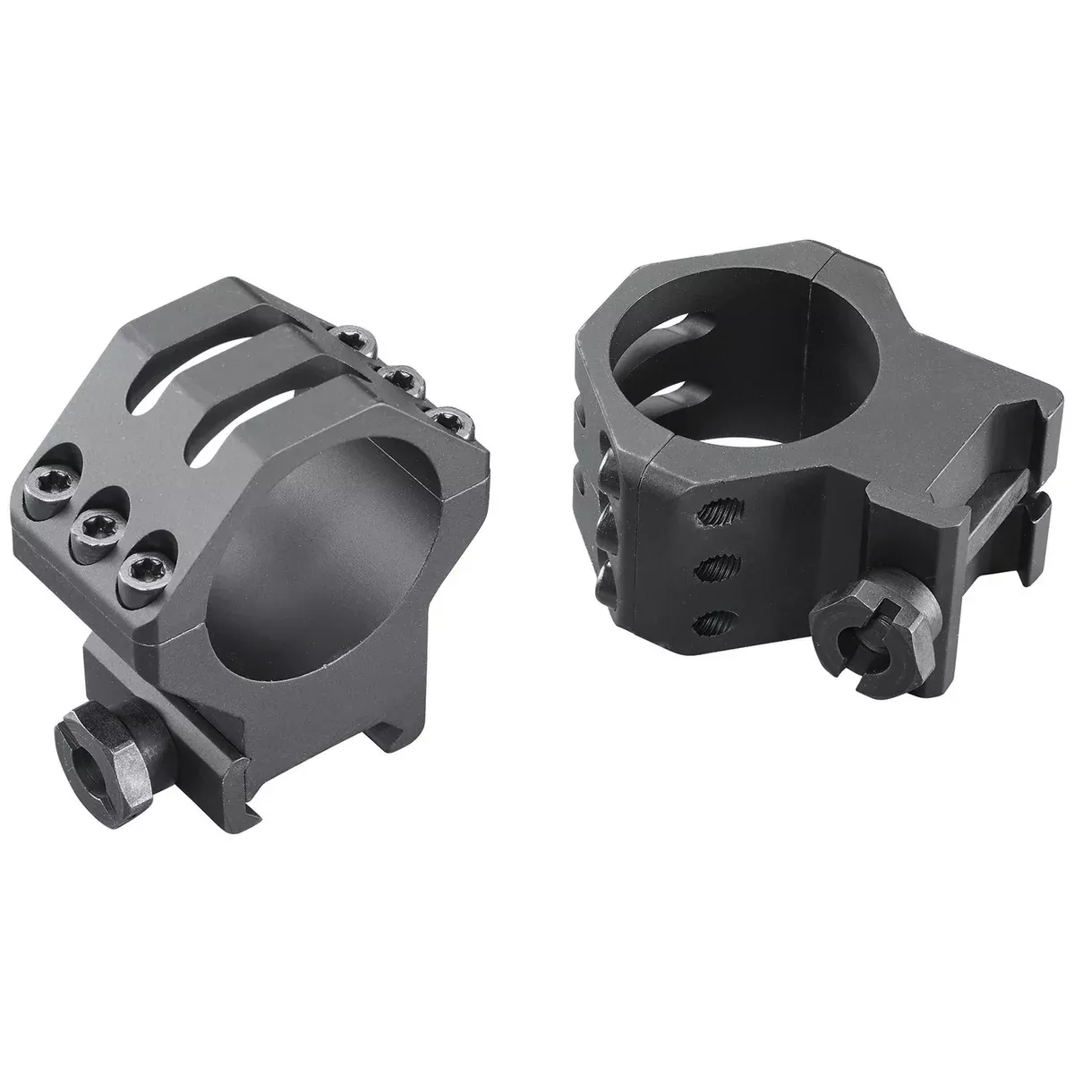 Weaver Mounts 99694 Six-Hole Picatinny RingsMatte Black 30mm High