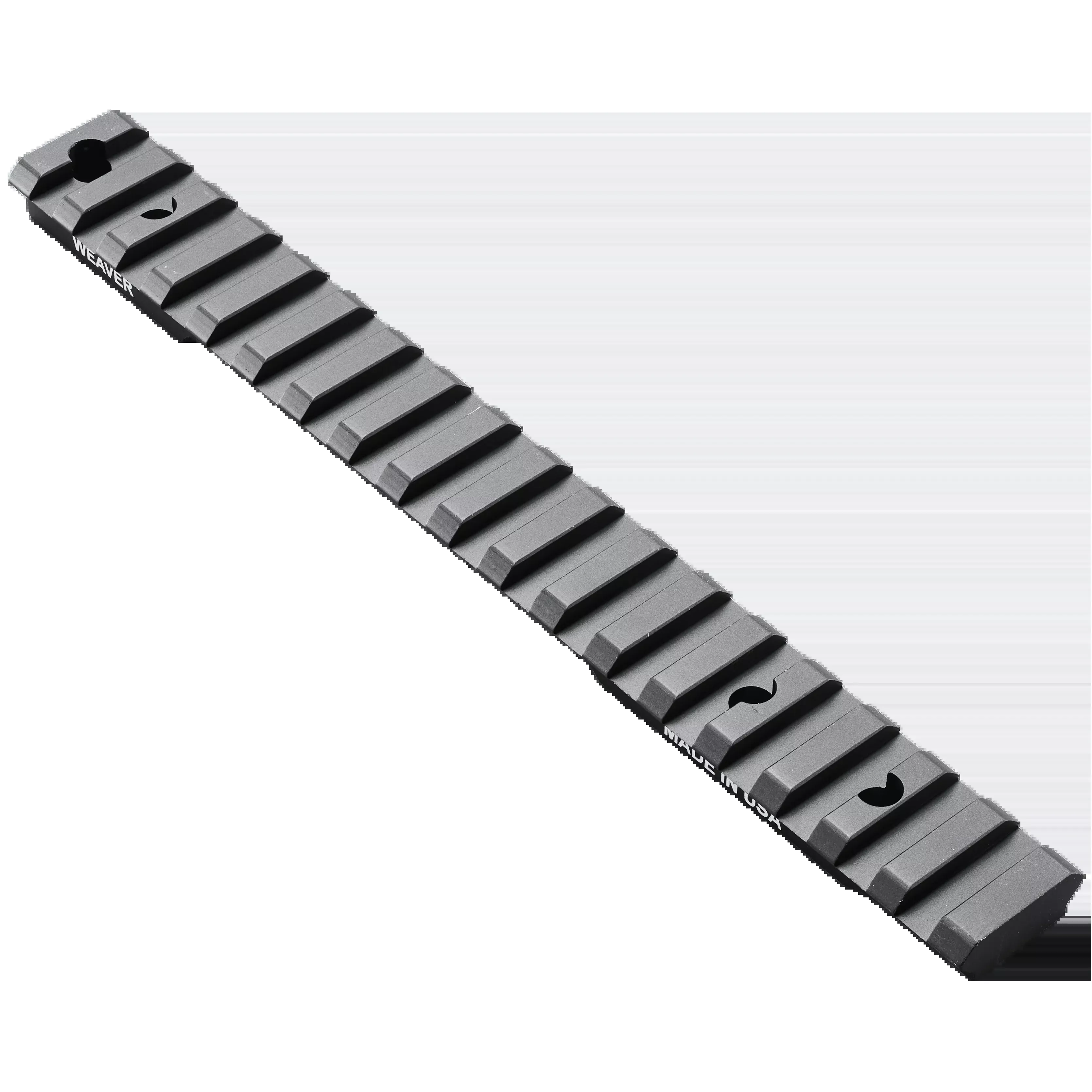 Weaver Mounts Extended Multi-Slot Picatinny Scope Base for Mossberg Patriot Long Action, 6061-T6 Aluminum, 99474