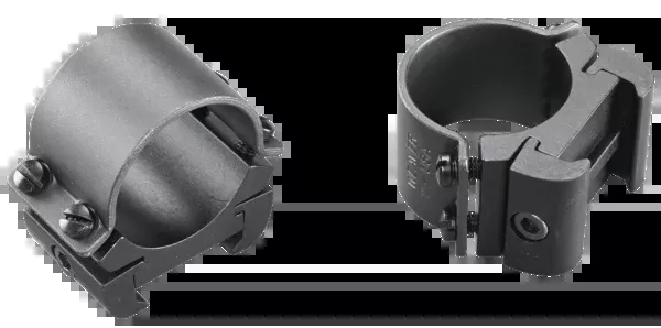 Weaver Mounts Sure Grip Windage-Adjustable 1-Inch Medium Scope Rings, Matte Black, 49143