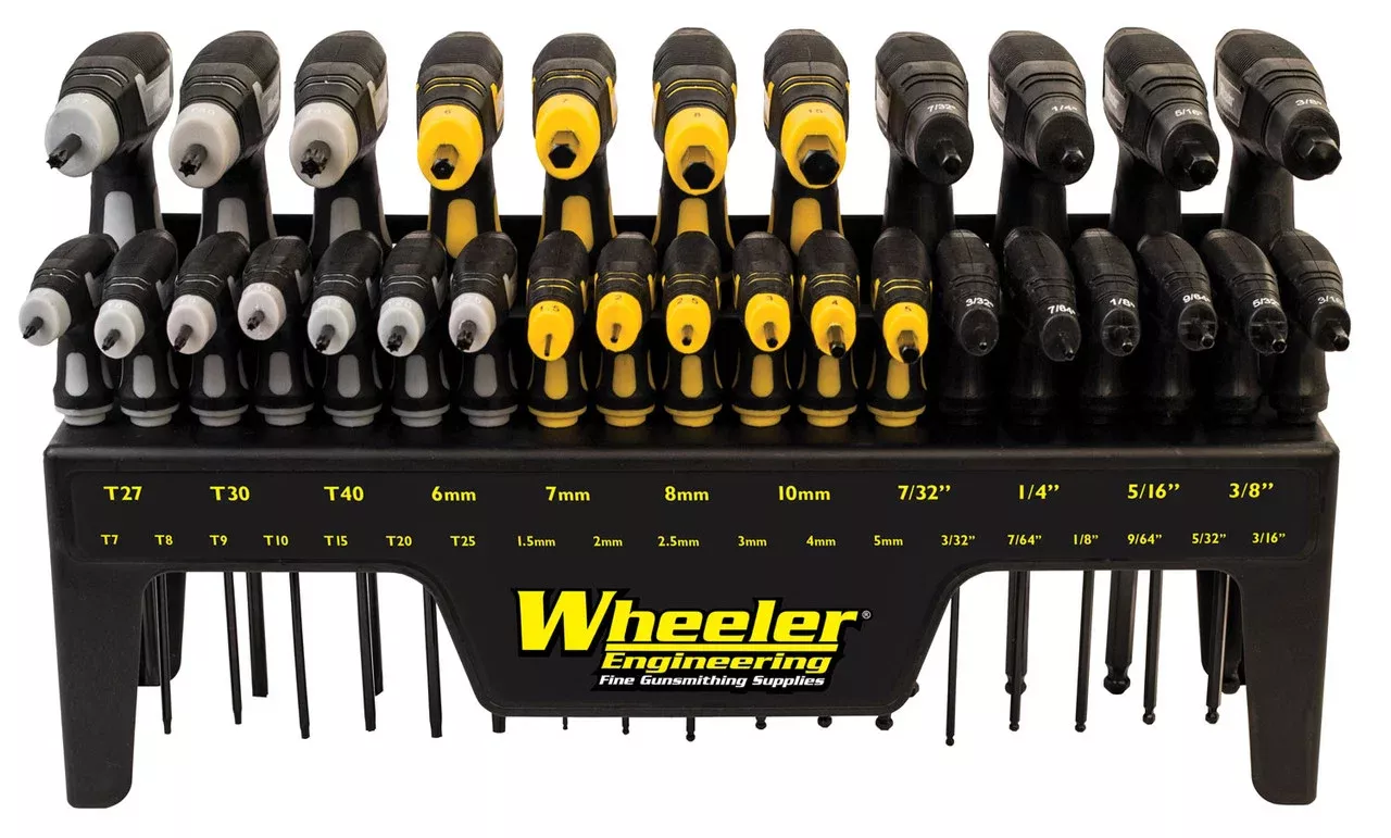 Wheeler 30 Piece SAE/Metric Hex and Torx P-Handle Set