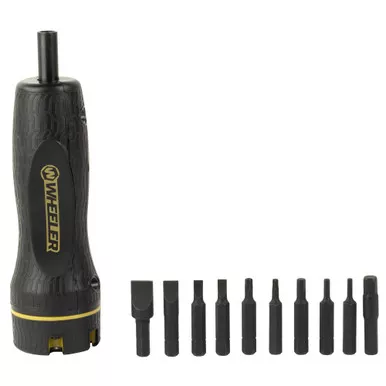 Wheeler FAT Wrench 2023 Variant Black and Gold - Includes Case and 10 Bits