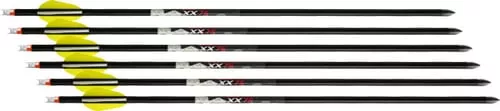 WICKED RIDGE XX75 ALUM ARROWS 20 WHITE 6PK