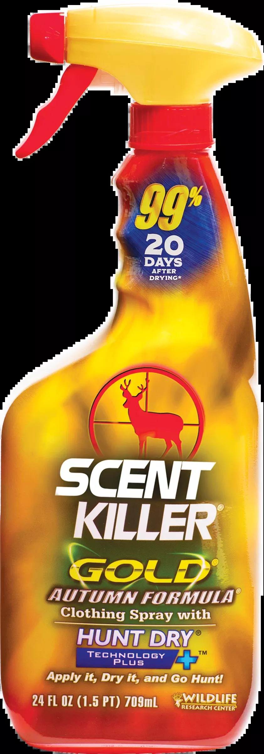 Wildlife Research Scent Killer Gold Autumn Formula Odor Eliminator Trigger Spray, 24 oz, 1275