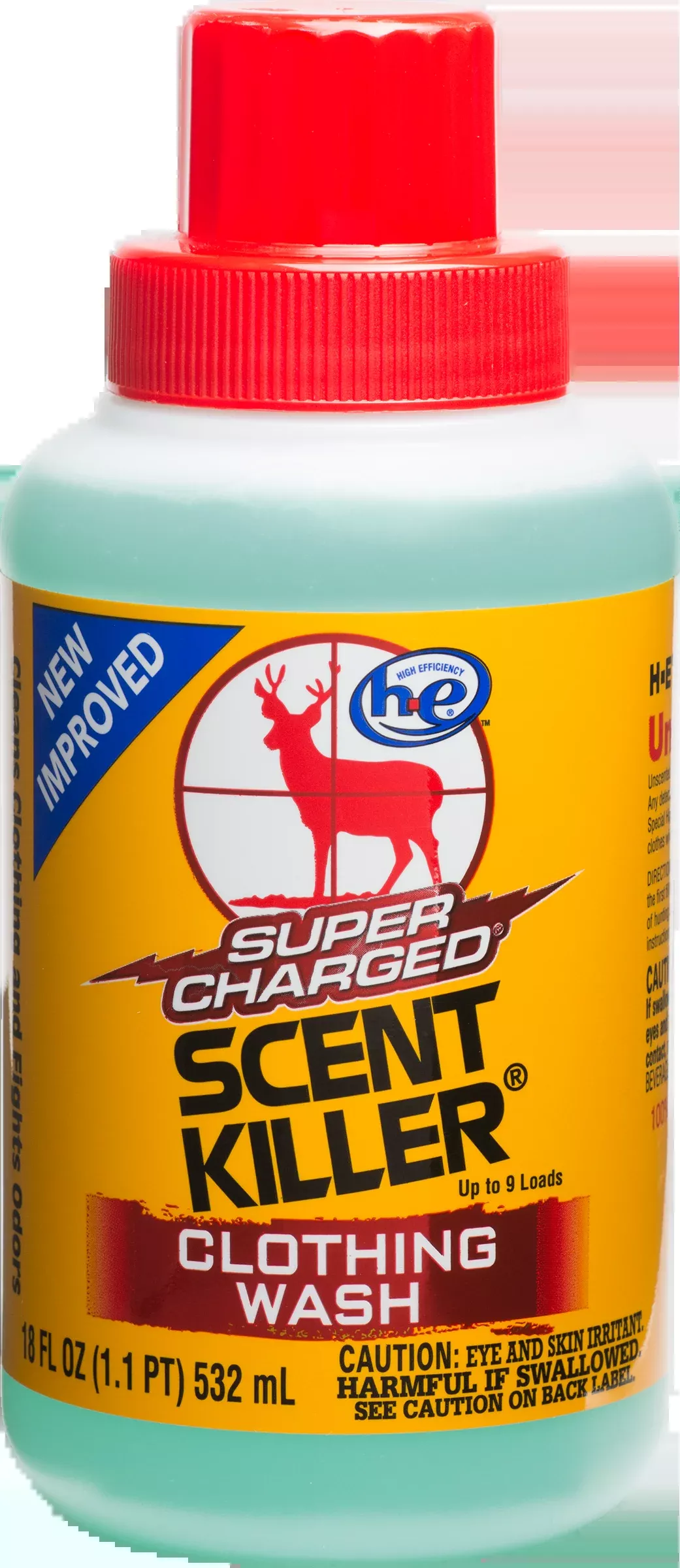 Wildlife Research Scent Killer Super Charged Clothing Wash, Odorless 18 oz Bottle, 546