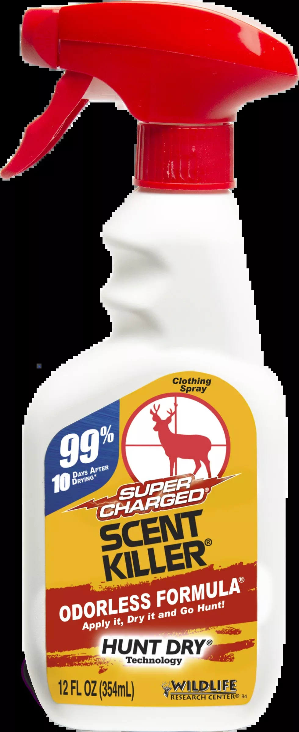 Wildlife Research Scent Killer Super Charged Odor Eliminator Spray, Odorless 12 oz Trigger Bottle 1552