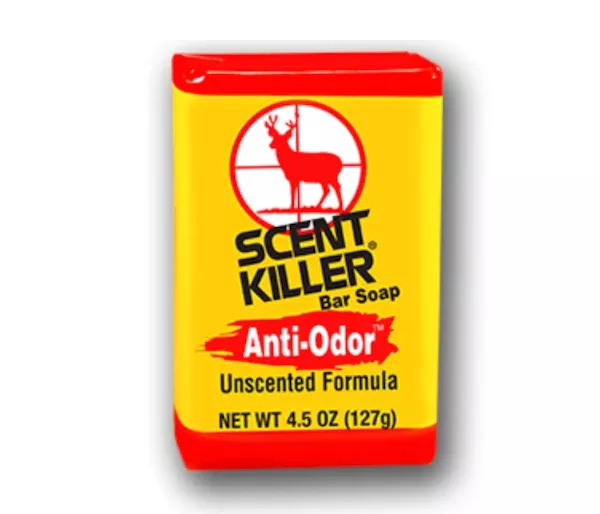 WILDLIFE RESEARCH SCENTS Scent Killer Bar Soap, Unscented Anti-Odor 4.5 oz Hunting Soap 541