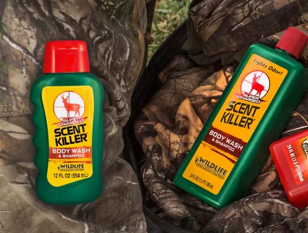 Wildlife Research Scents Scent Killer Body Wash and Shampoo, Unscented, 12 fl oz, 540-12