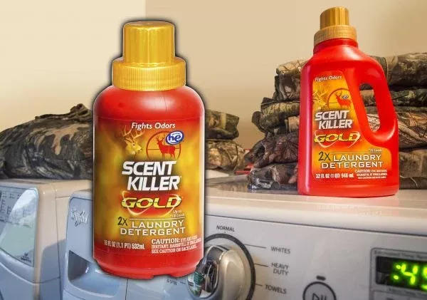 WILDLIFE RESEARCH SCENTS Scent Killer Gold Laundry Detergent, 18 Fluid Ounces, Odor Control, 1248