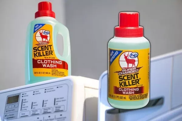 Wildlife Research Scents Scent Killer Liquid Clothing Wash, 32 oz, HE Safe, No UV Brighteners, 546-33