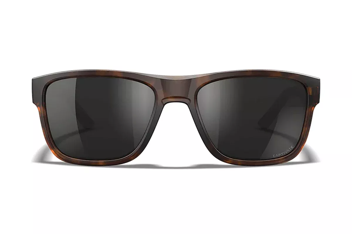 Wiley X AC6OVN15 OvationBlack Mirror Lens Polycarbonate Matte Tortoise Frame