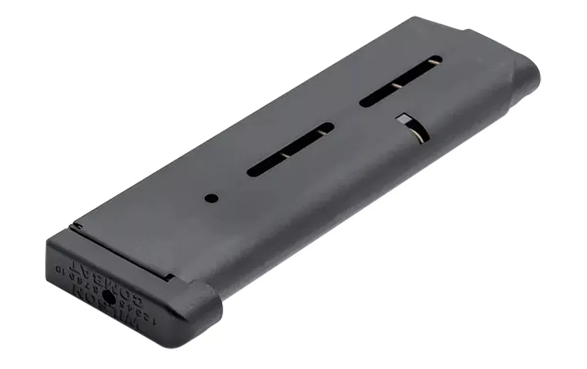 Wilson Combat 4745FS8B 8rd 45 ACP Fits Wilson Combat 1911 Black Fluoropolymer