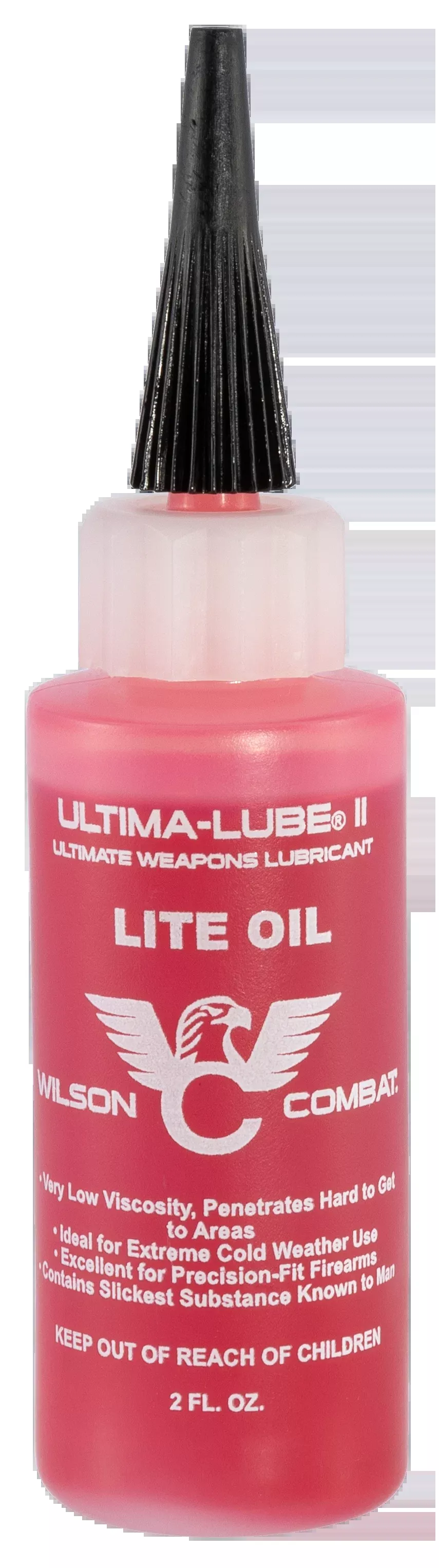 Wilson Combat Ultima-Lube II Lite Gun Oil, Low Viscosity Cold-Weather 2 Ounce Squeeze Bottle 6212